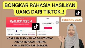 Cara Hasilkan Uang Dari Tiktok